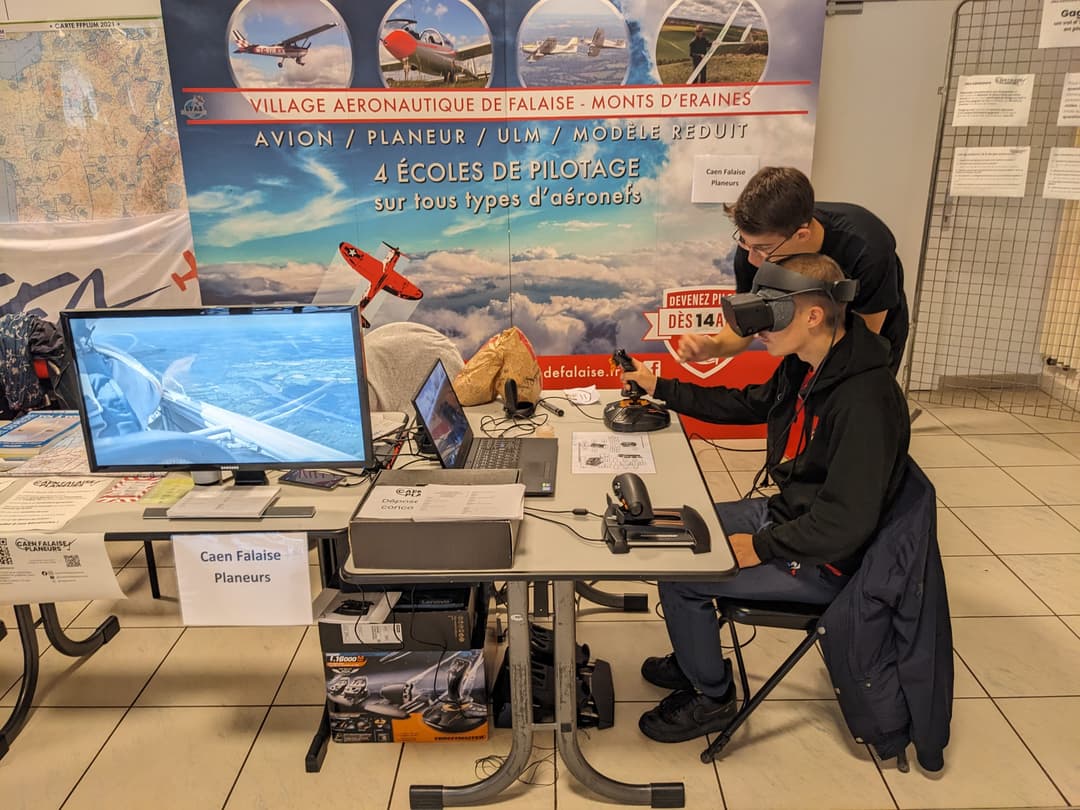 Simulateur de vol en VR